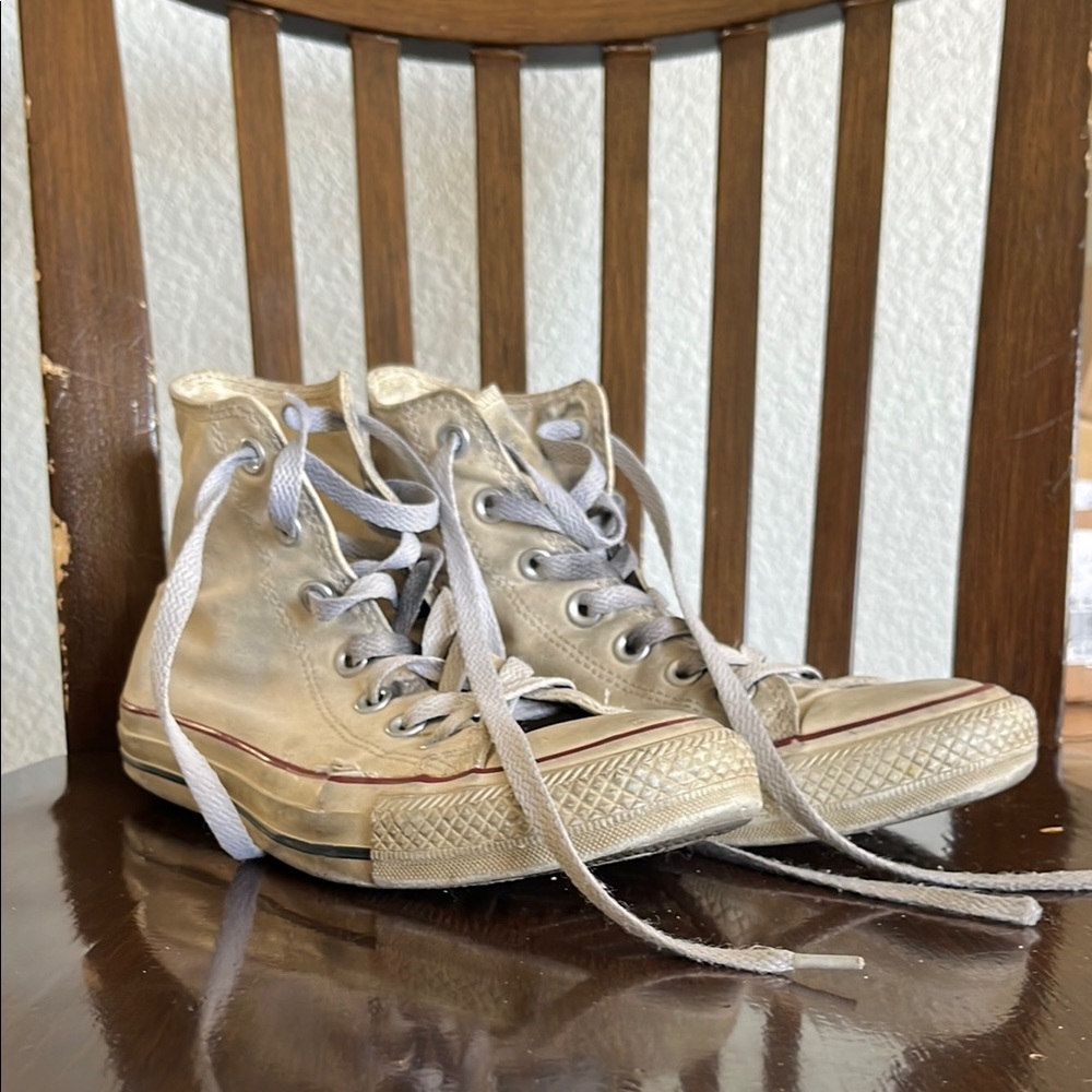 High-Top Canvas Sneakers